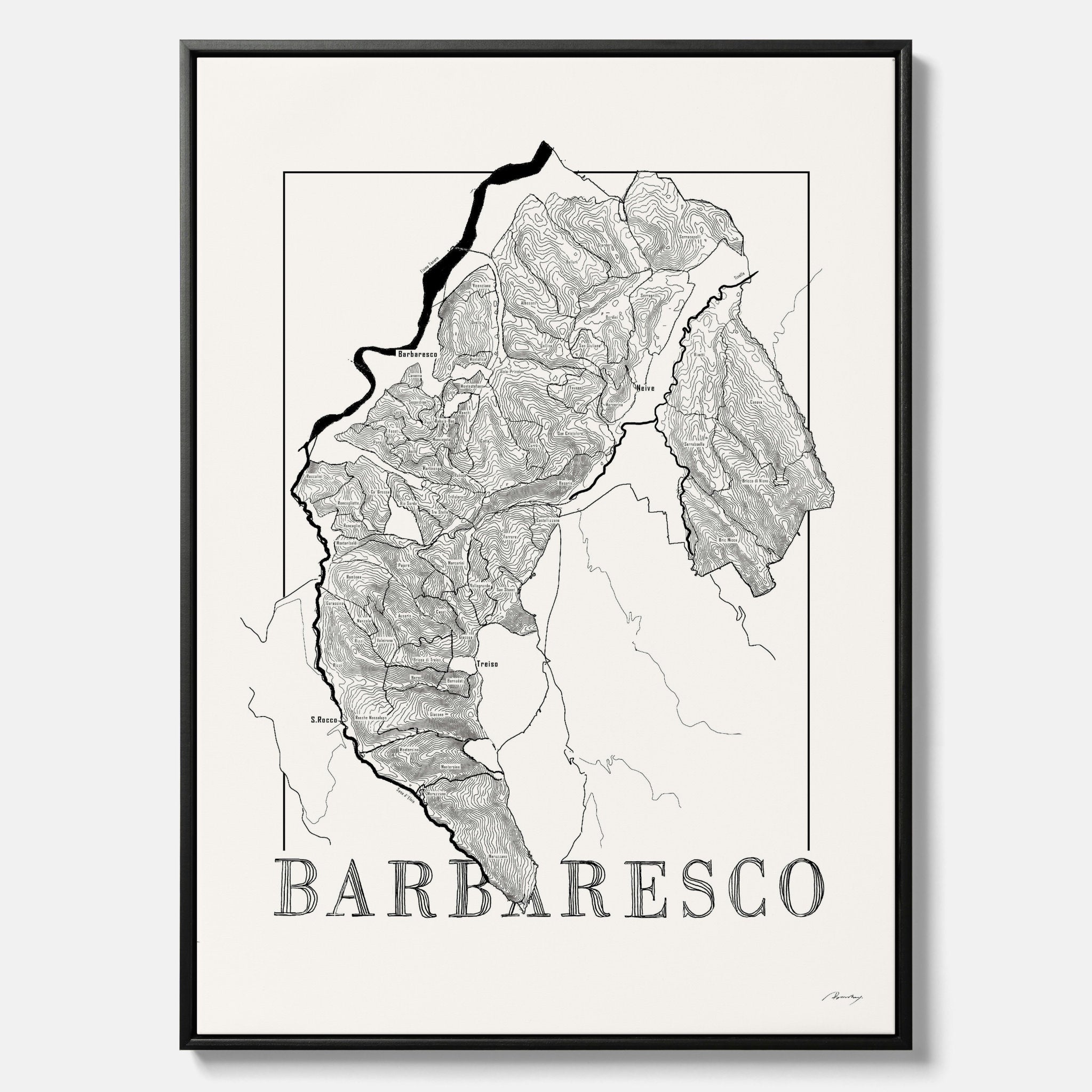 Vinkarta - Barbaresco
