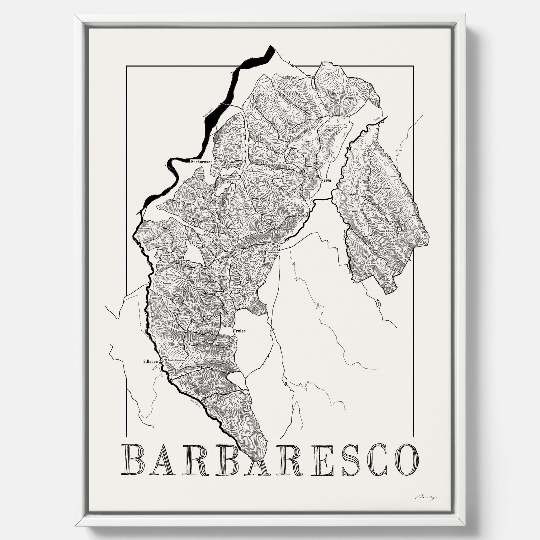 Vinkarta - Barbaresco