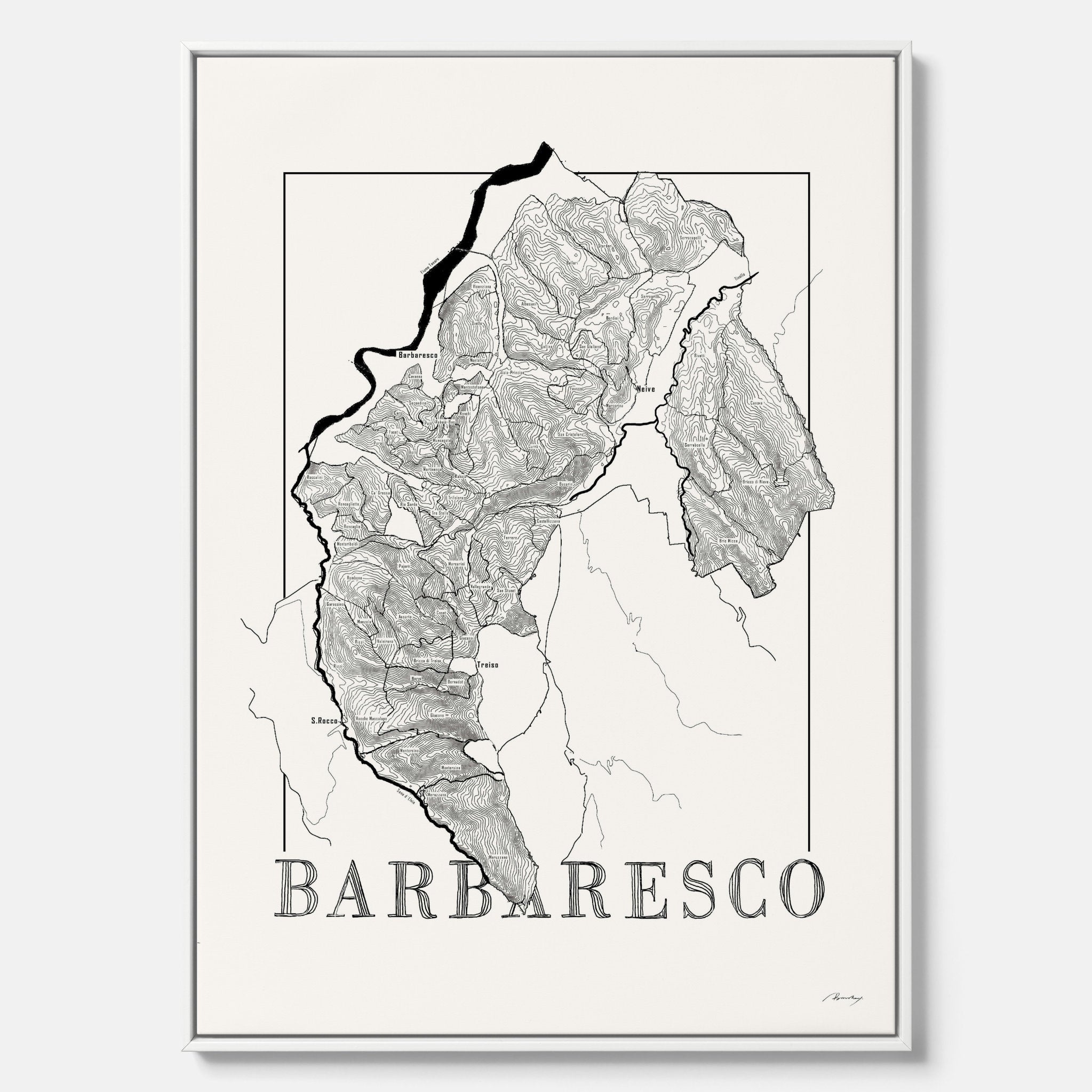 Vinkarta - Barbaresco