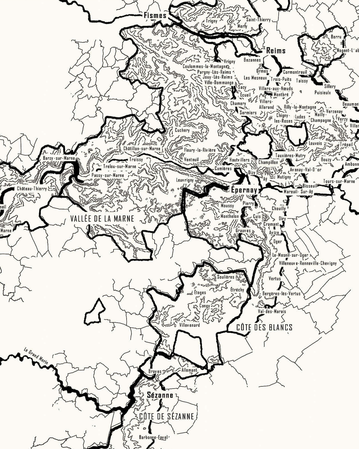 Vinkarta - Champagne