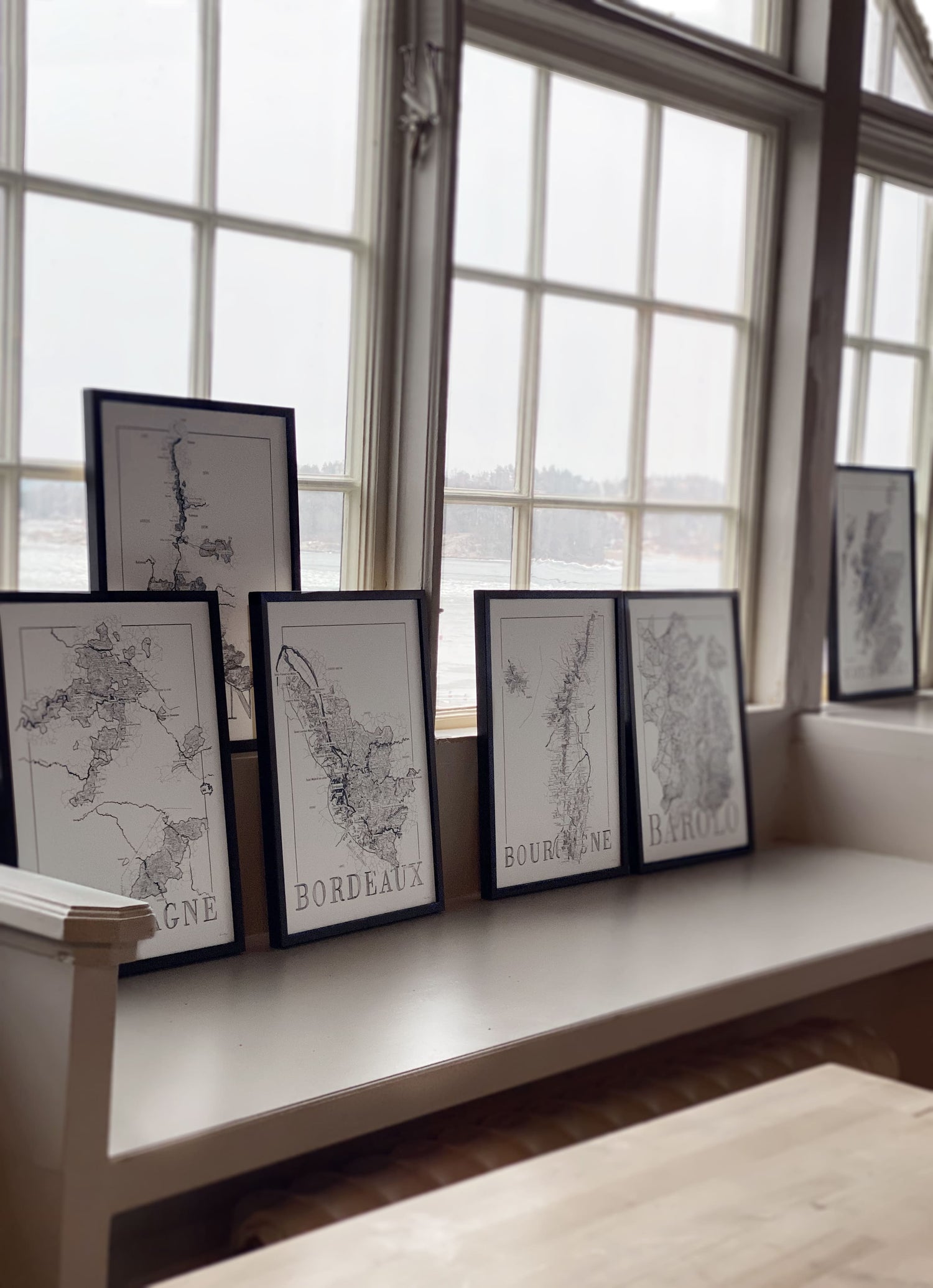 Bordeaux Wine map poster. Wine art. Wine print. Wine poster. Exclusive wine map posters. Premium quality wine maps printed on environmentally friendly FSC marked paper.