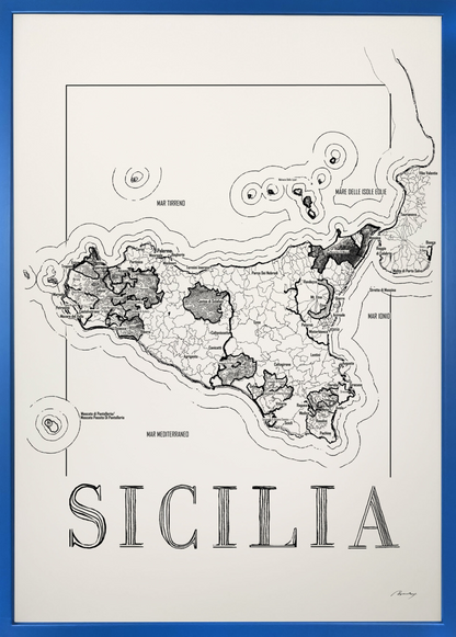 Sicilia Weinkarte