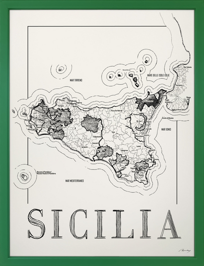 Sicilia Weinkarte