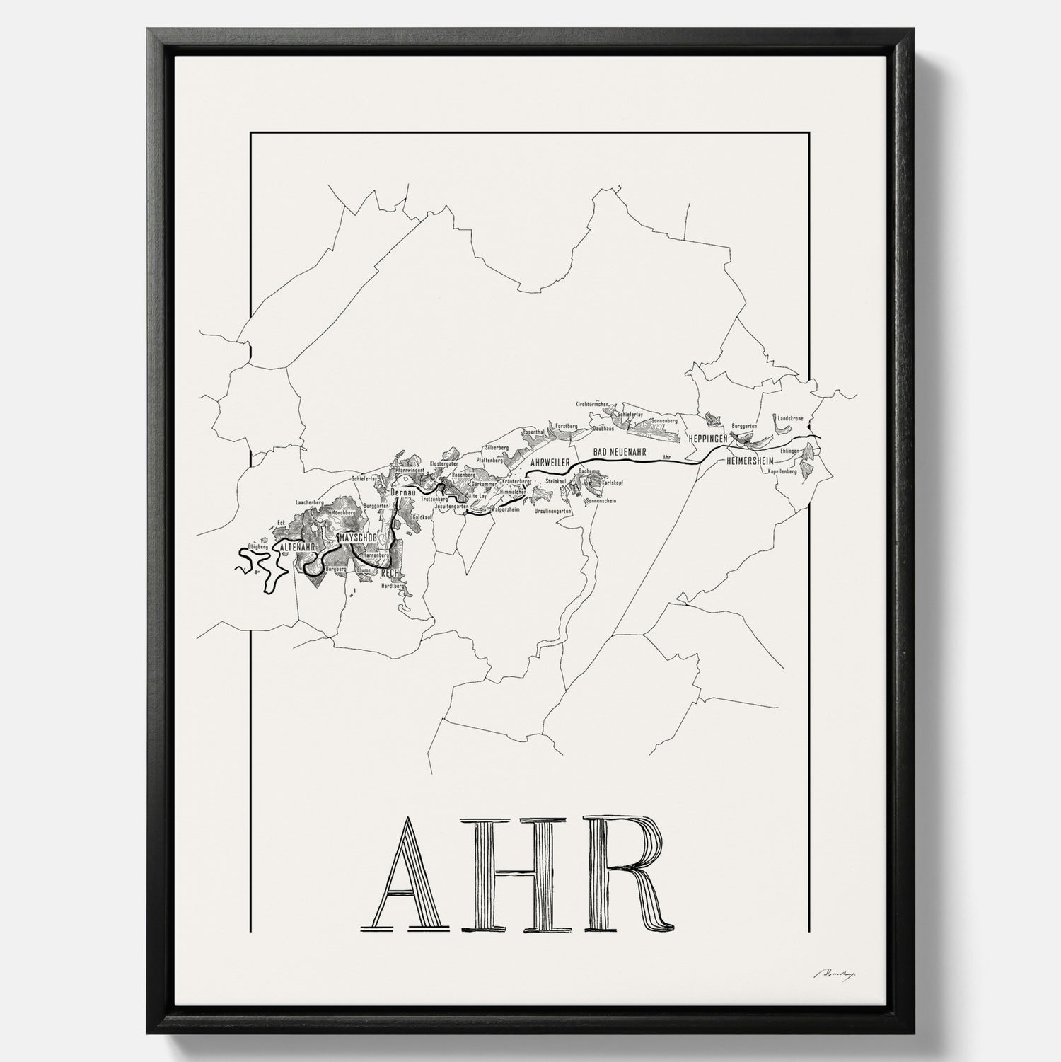 Vinkarta - Ahr