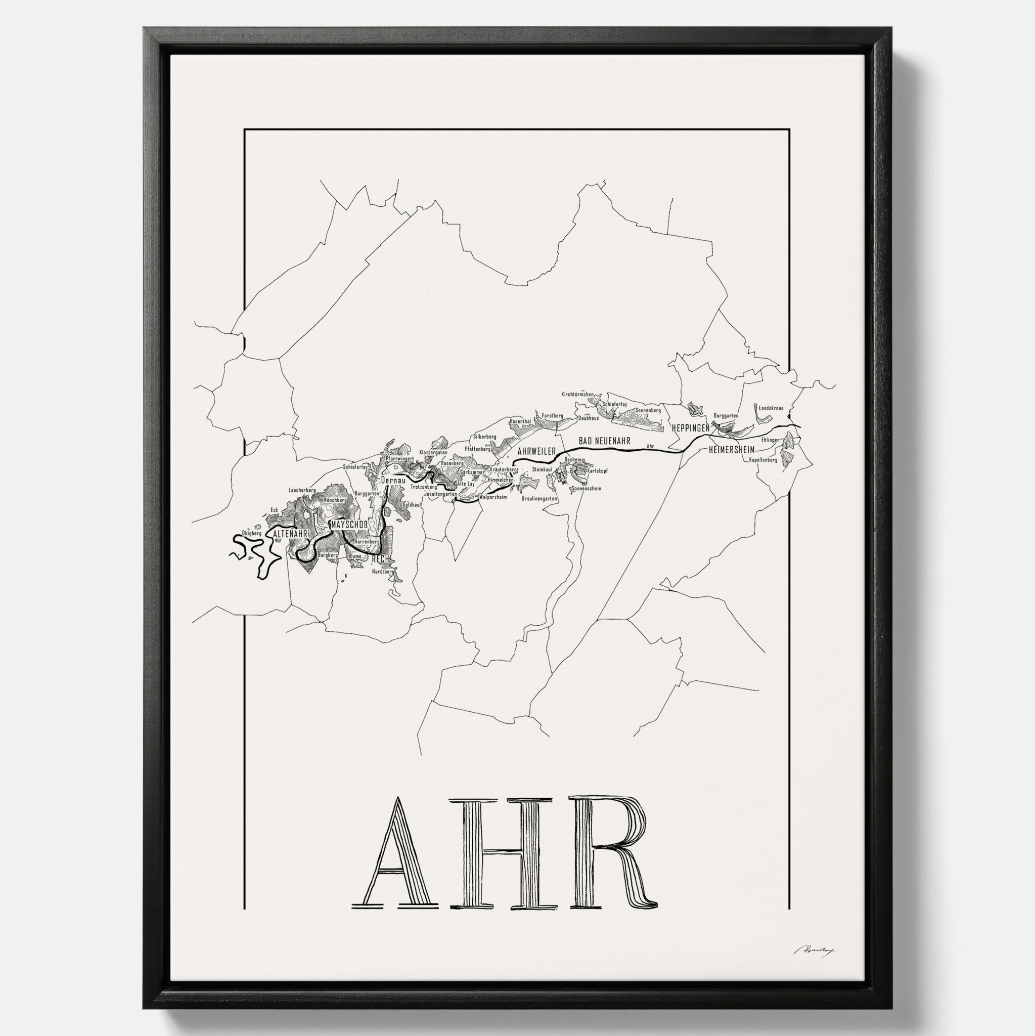Vinkarta - Ahr