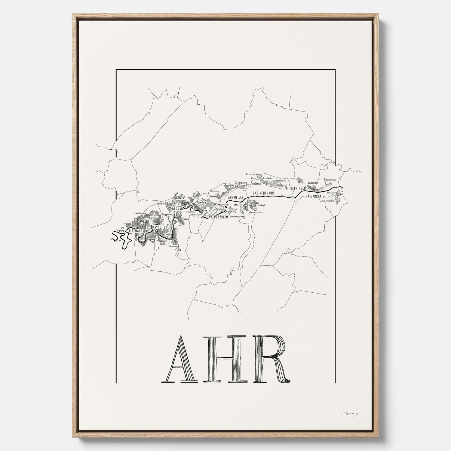Vinkarta - Ahr