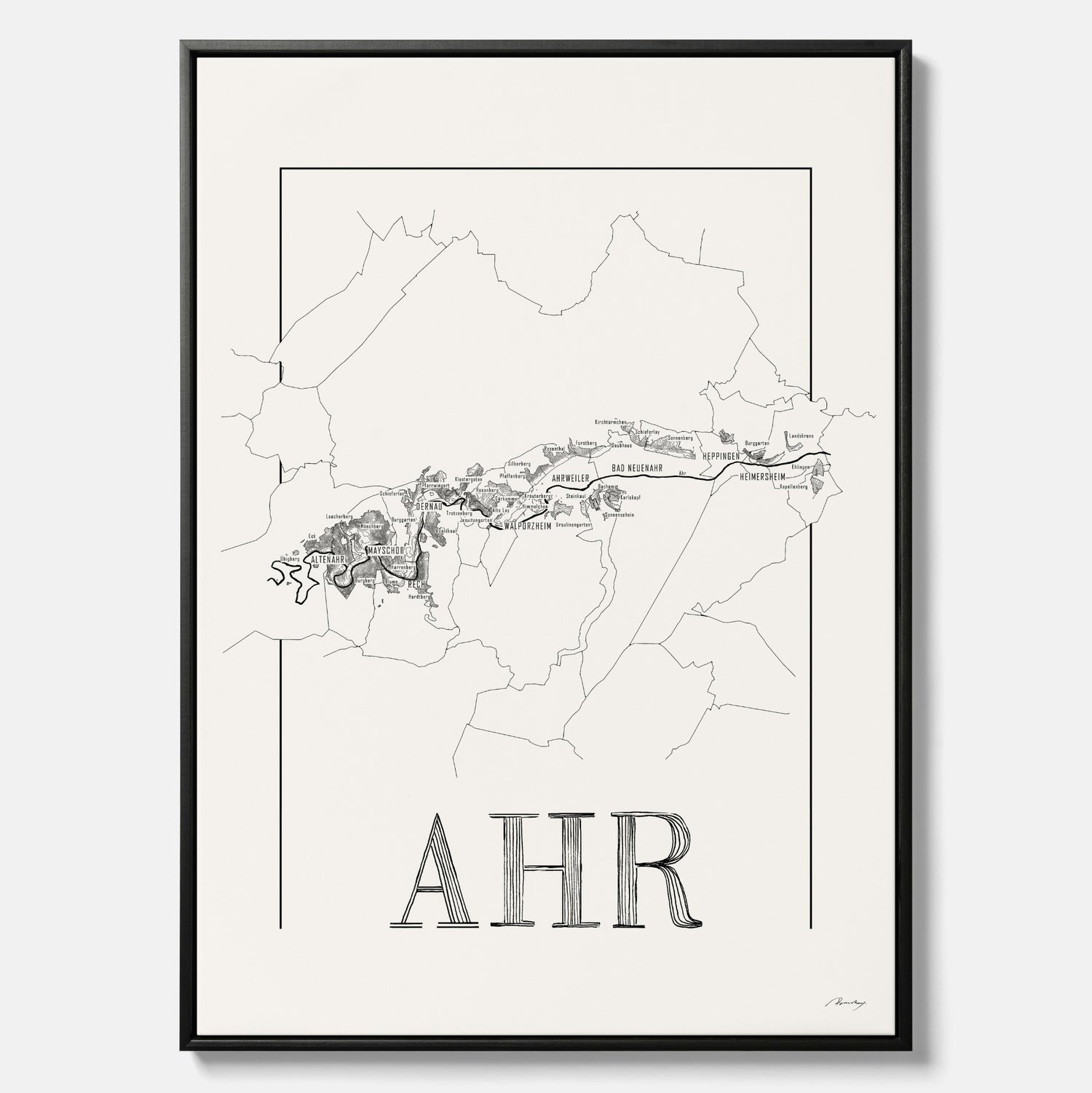 Vinkarta - Ahr