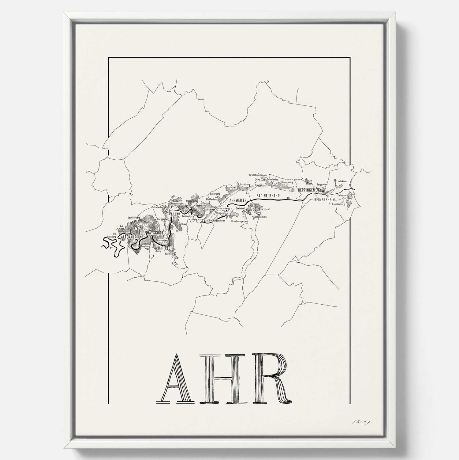 Vinkarta - Ahr