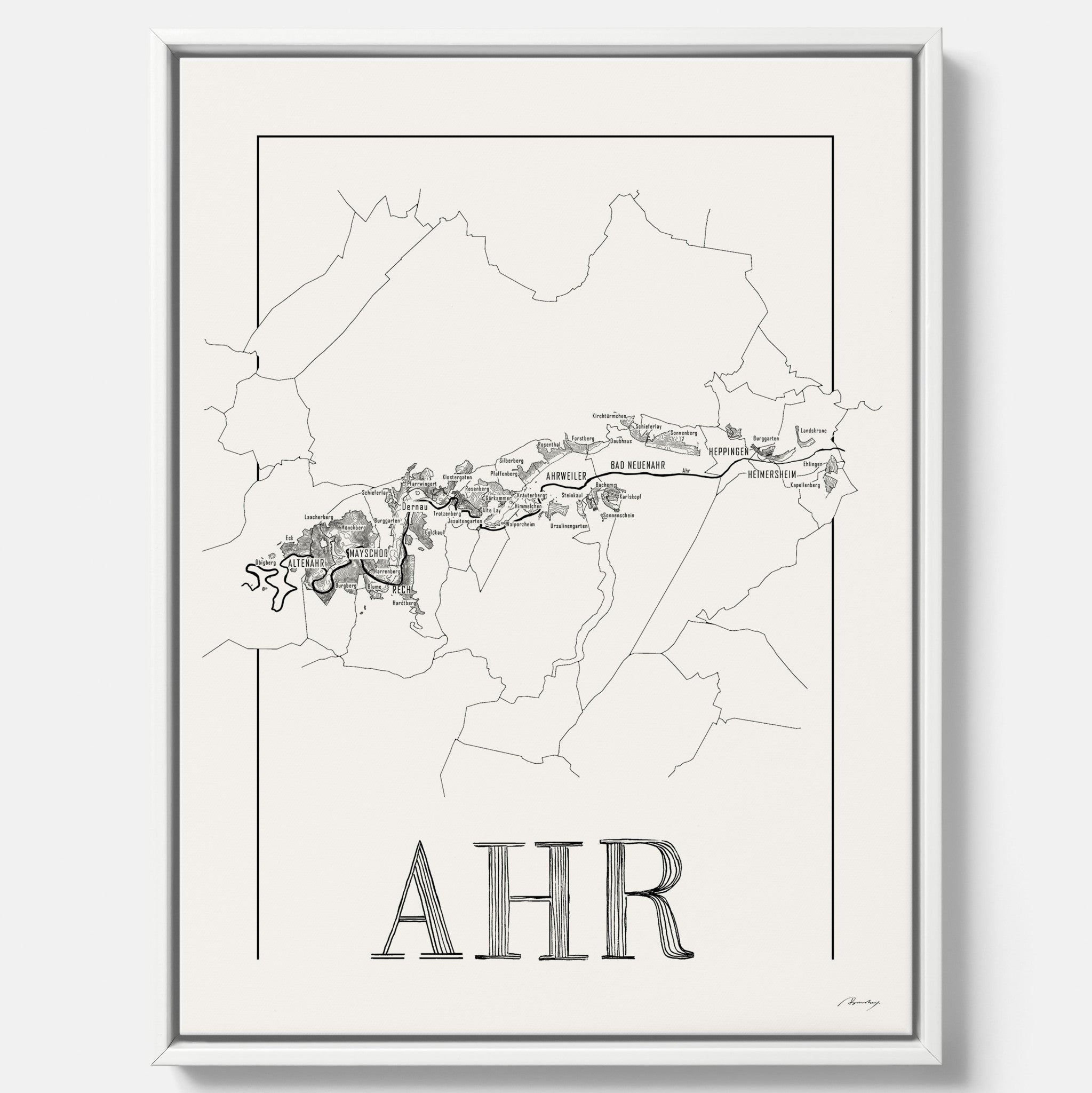 Vinkarta - Ahr