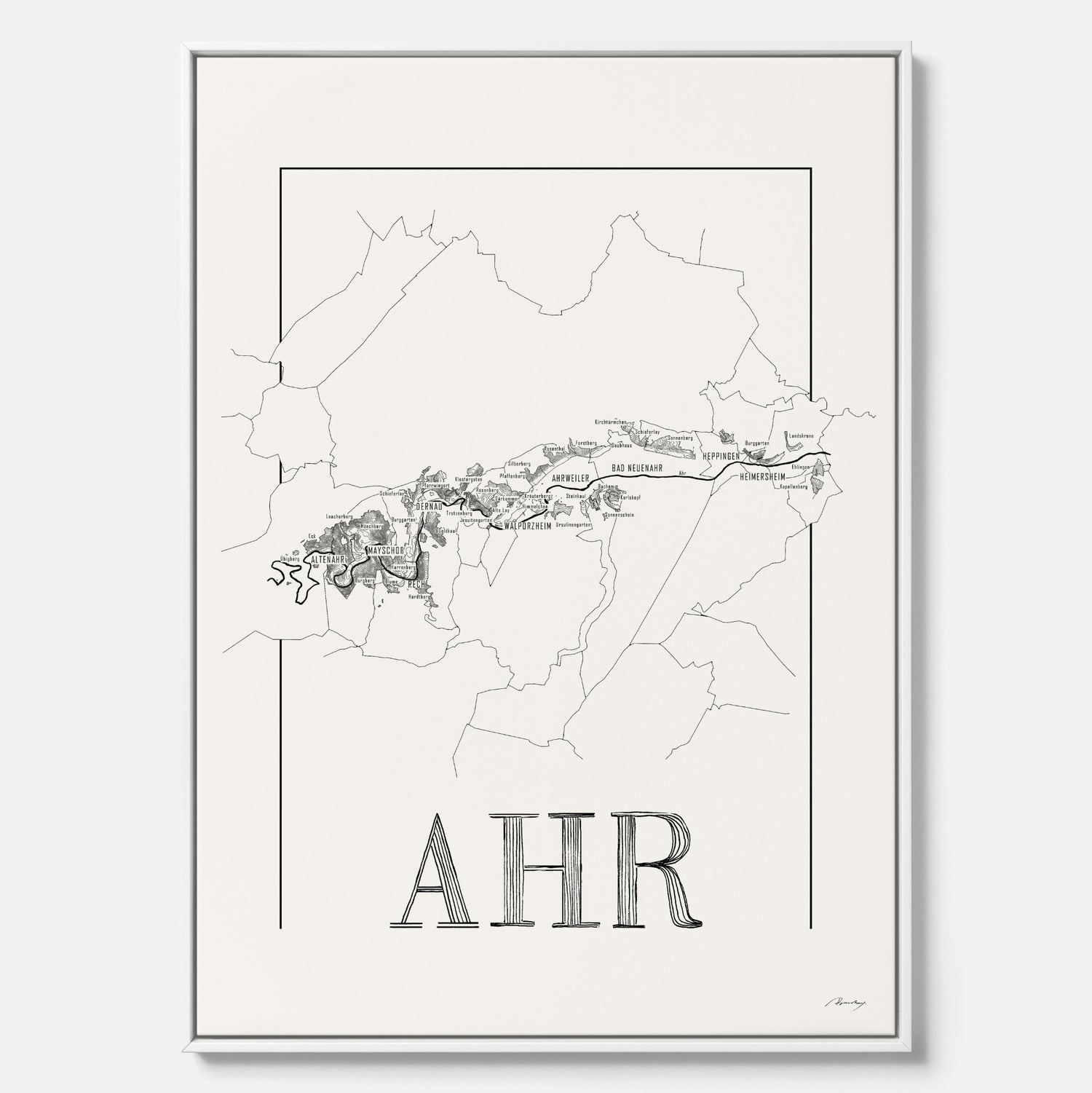 Vinkarta - Ahr