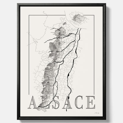 Vinkarta - Alsace