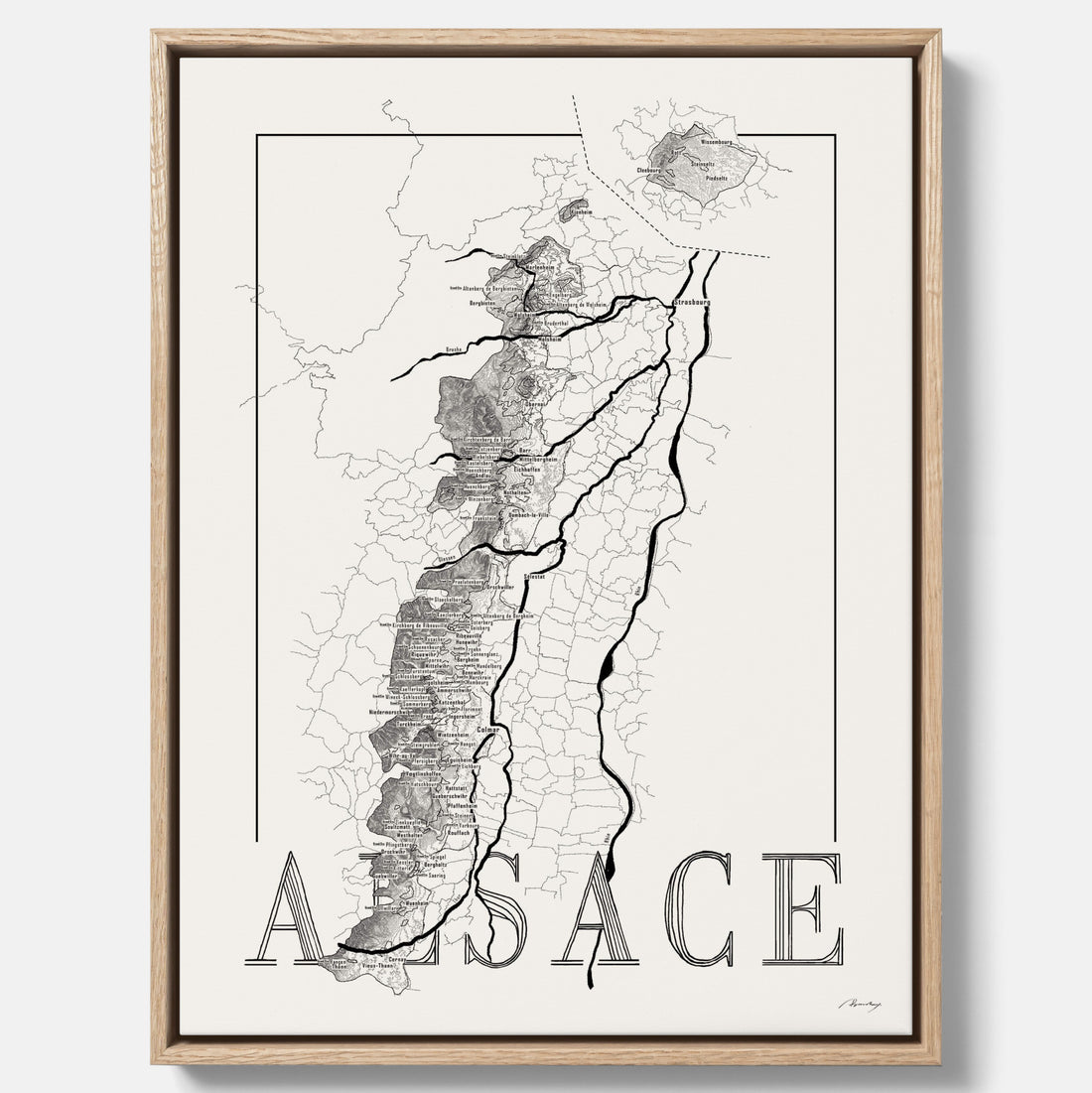 Vinkarta - Alsace