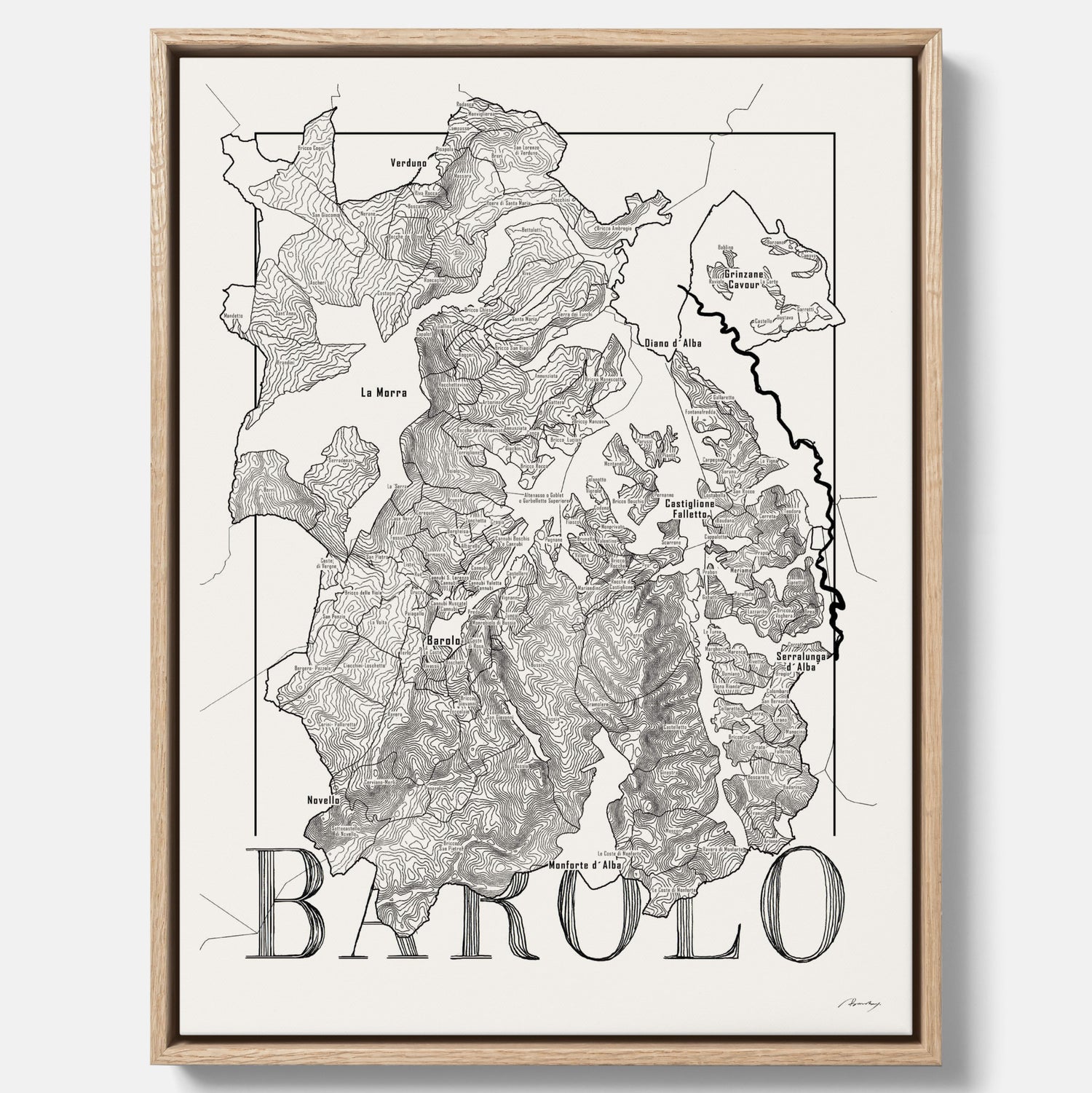 Bordeaux wine map