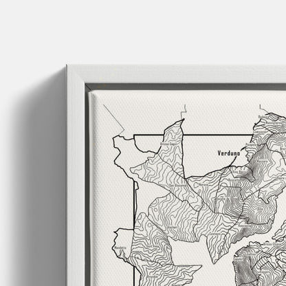 Barolo wine map