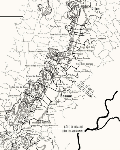 Vinkarta - Bourgogne