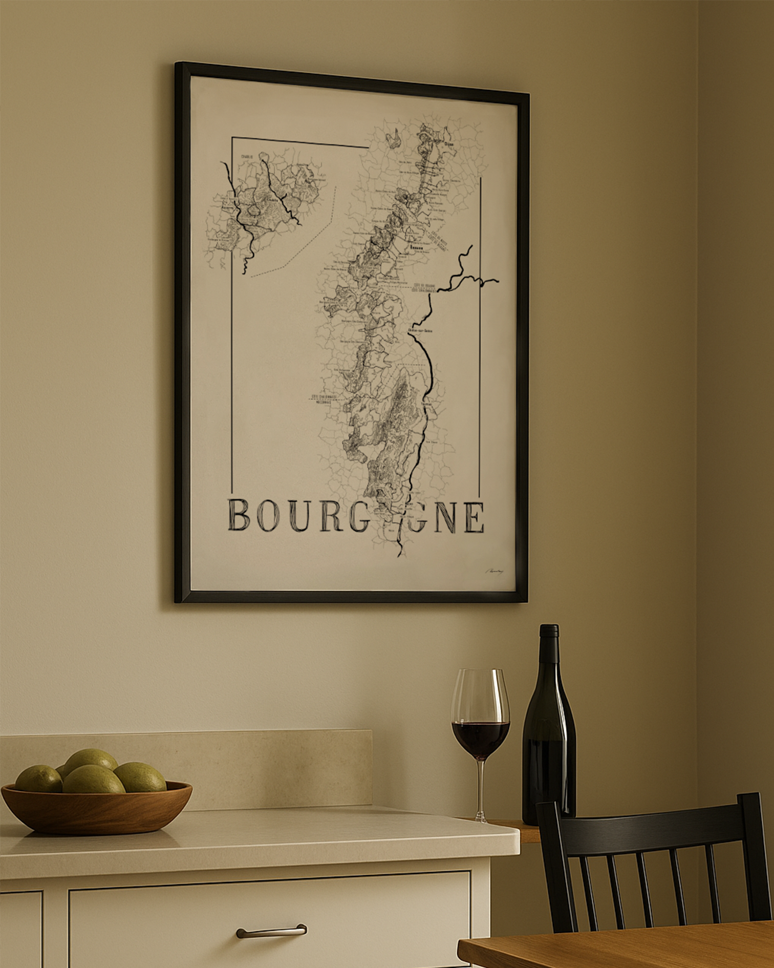 Vinkarta - Bourgogne