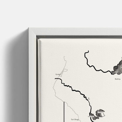 California wine map