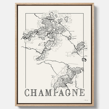 Champagne map