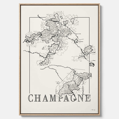 Champagne map