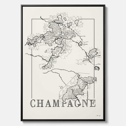 Champagne map