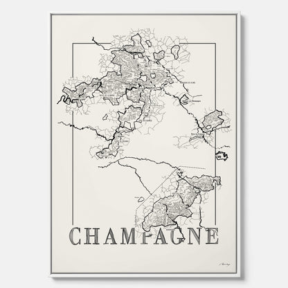 Champagne map