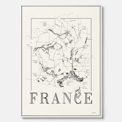 France wine map