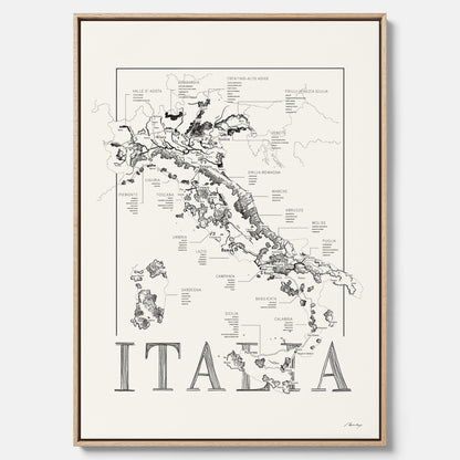 Vinkarta - Italien