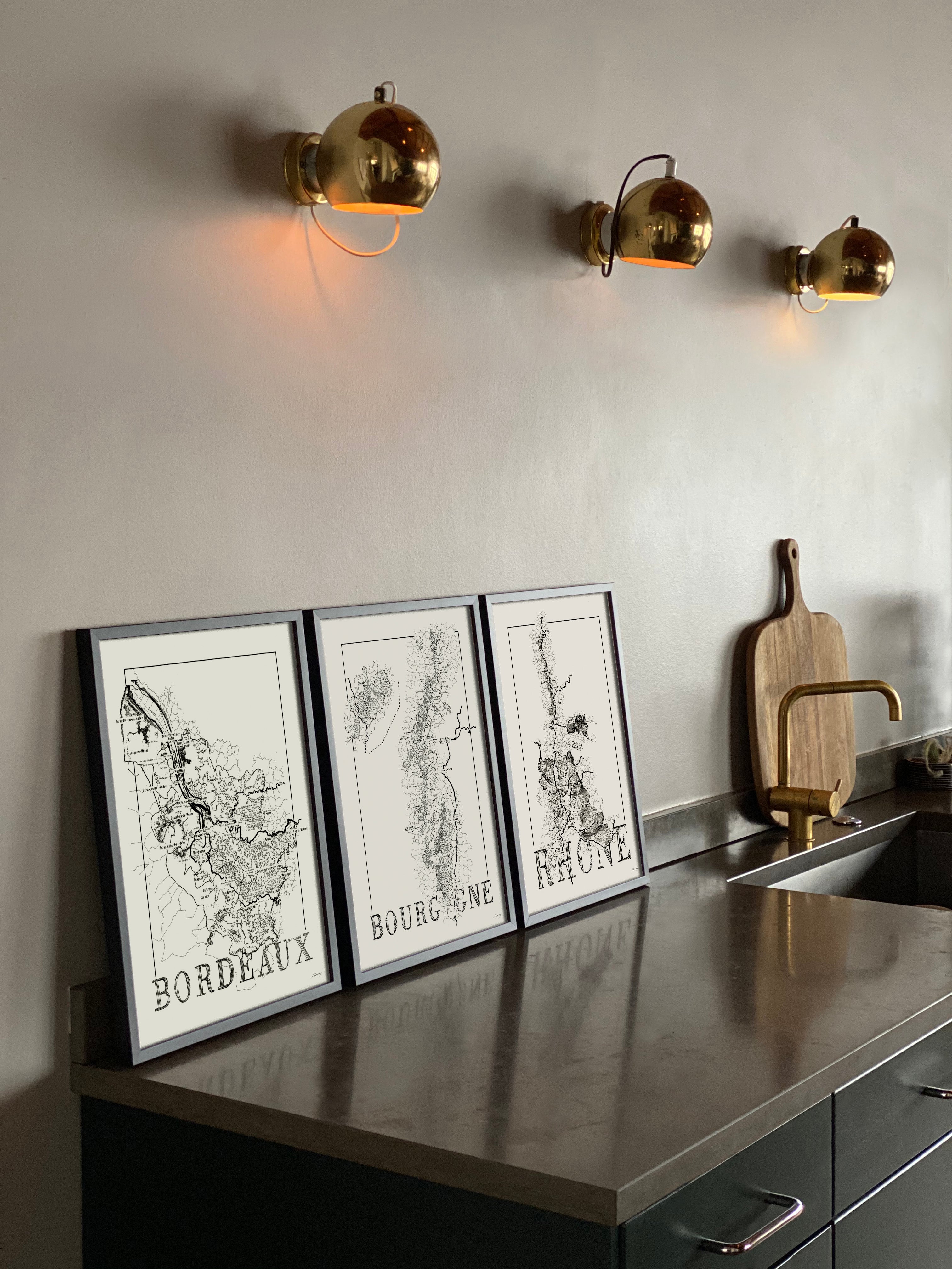 Wine Map Posters - Let your passion for wine flourish – Brushery