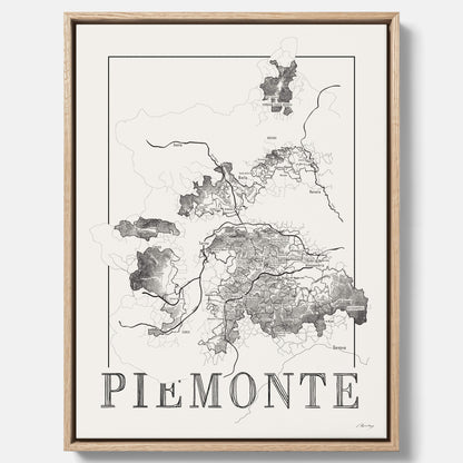 Piemonte - Vinkarta