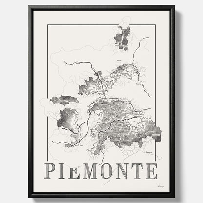 Piemonte - Vinkarta