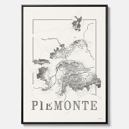 Piemonte - Vinkarta