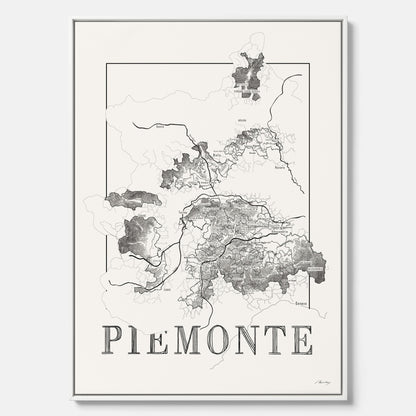 Piemonte - Vinkarta