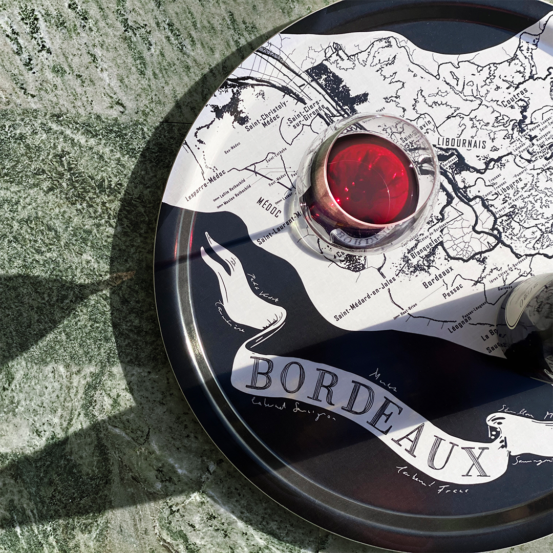 Tablett Bordeaux