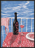 Wine poster. Wine art. Exclusive wine art posters. Premium quality wine art poster. Printed on environmentally friendly FSC marked paper.