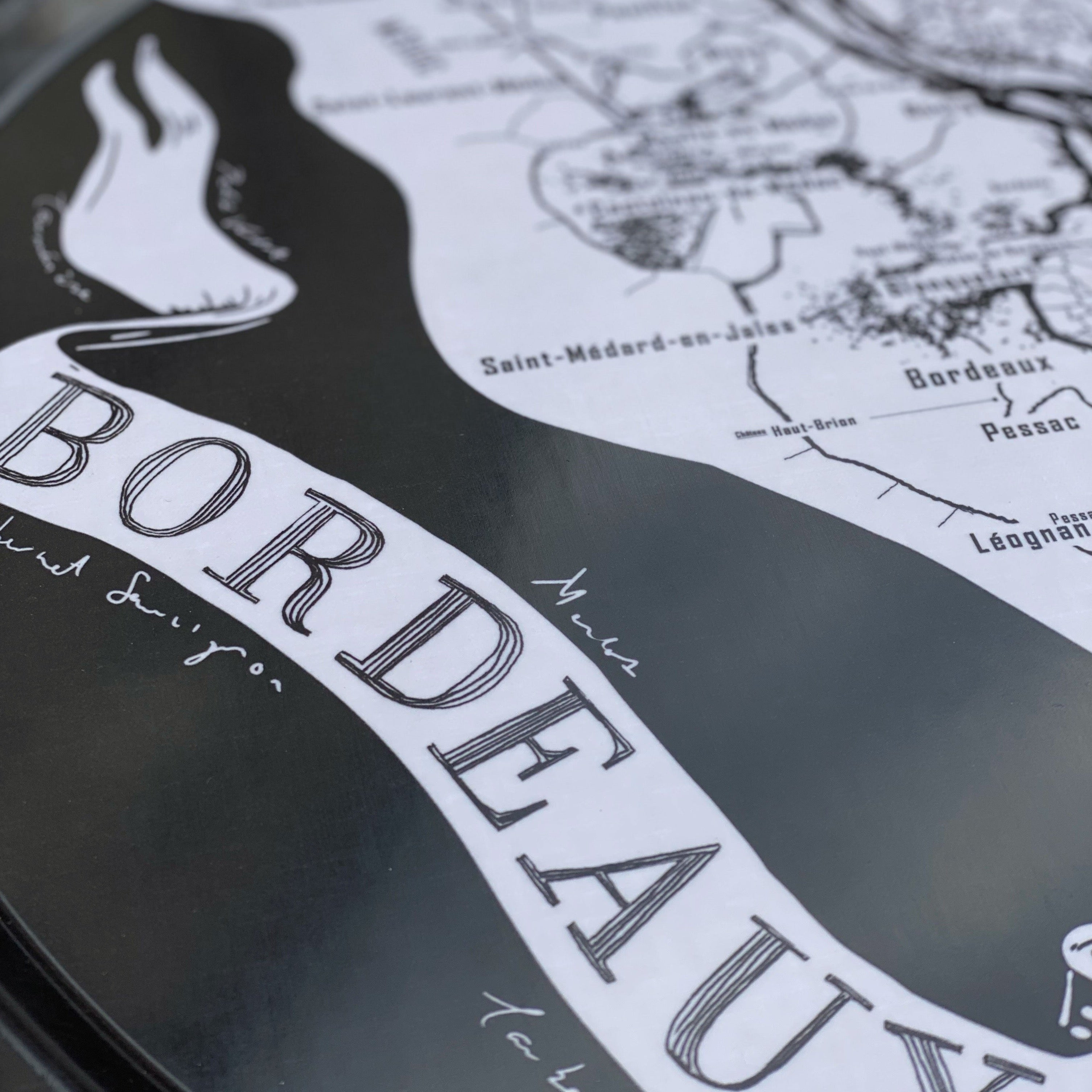 Tablett Bordeaux