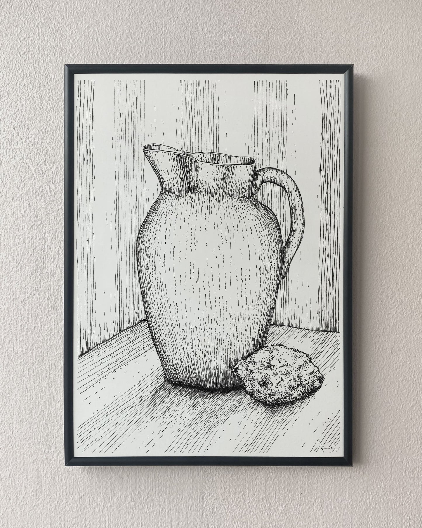 Lemonade. Exclusive kitchen posters. Premium quality art prints, printed on environmentally friendly FSC marked paper. 